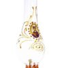 Persian Kerosene Oil Lamp with Copper Base in Shah Abbasi Design