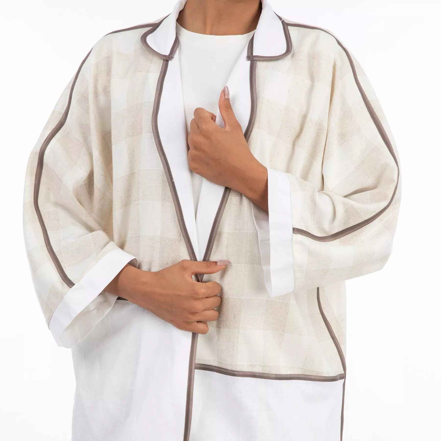 Persian Manto Loose Fit Linen Fabric for Women