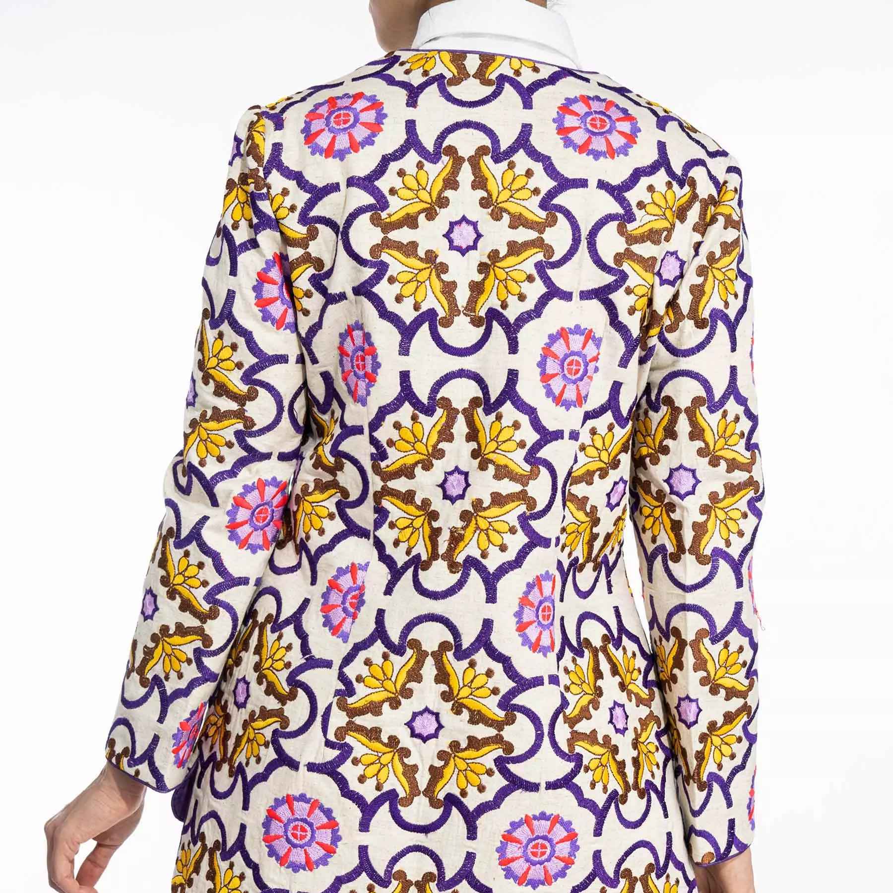 Persian Manto Traditional Style Cotton Fabric for Women