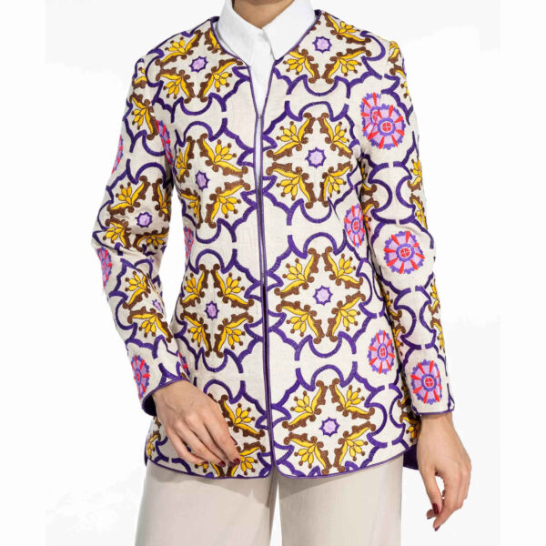 Persian Manto Traditional Style Cotton Fabric for Women