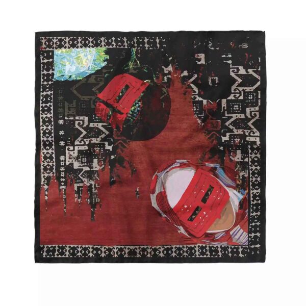 Mini Head Scarf for Women - Inspired by Southern Iranian Women's Patterns