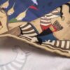Persian Silk Mini Scarf for Women - Luxe & Vibrant Motif Razm