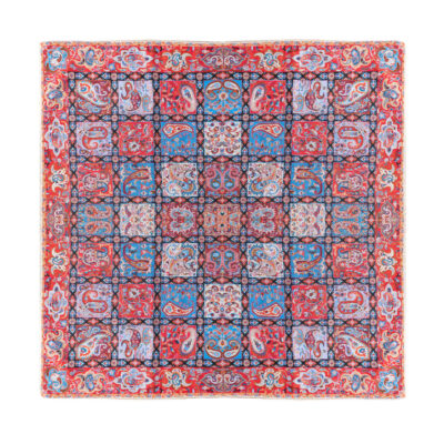 Persian Gabbeh Rug with Wool Original Handwoven in Fars Rural Life