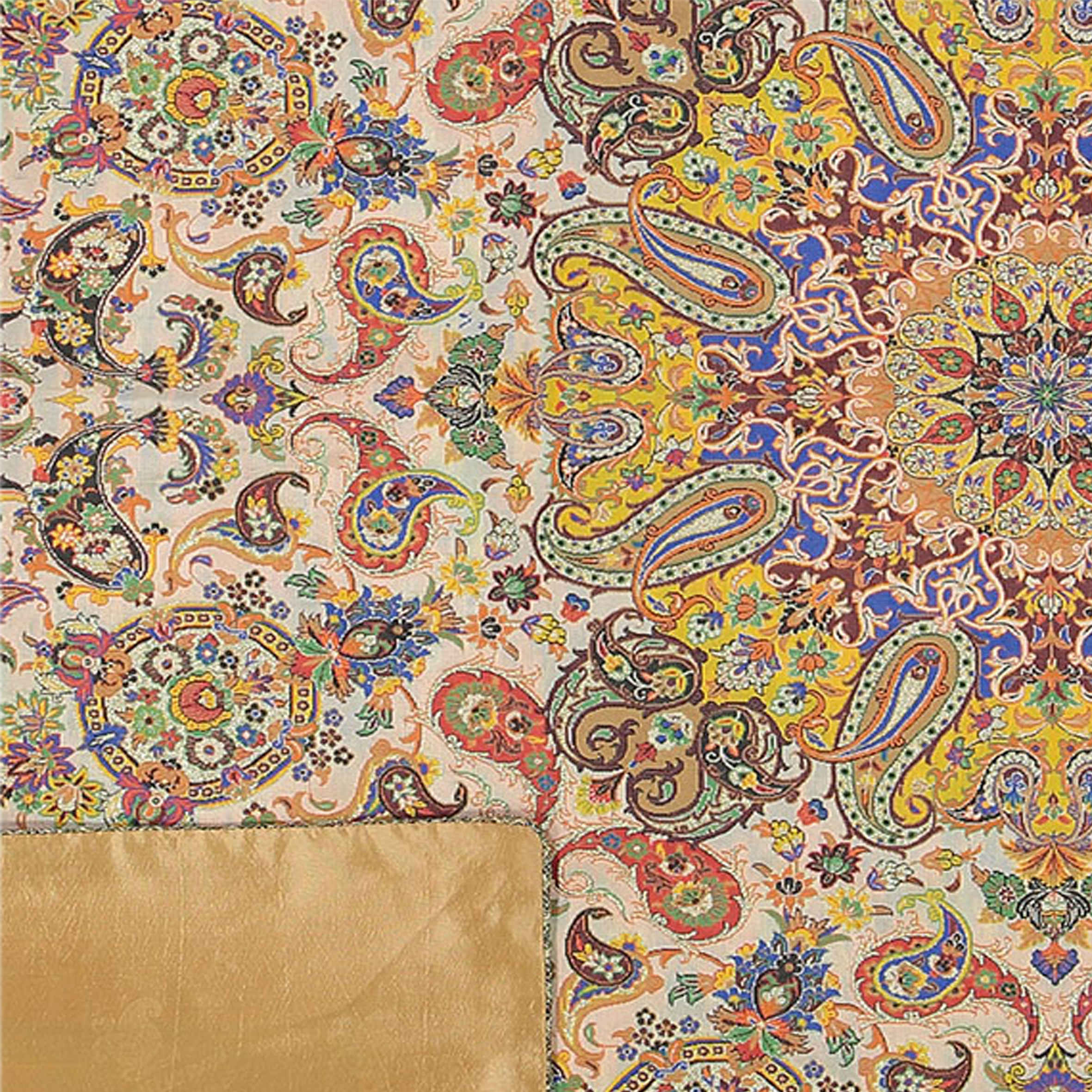 Persian Termeh Tablecloth Luxurious with Floral Pattern Arghava