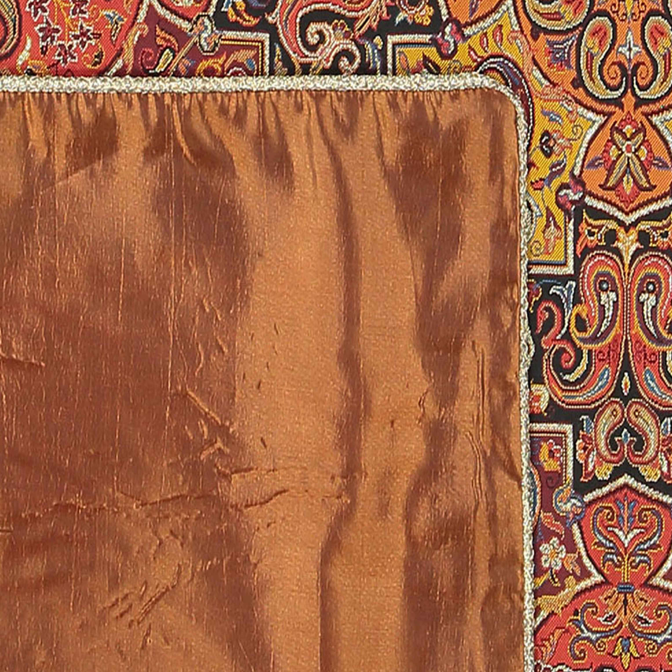 Persian Termeh Tablecloth Luxurious with Floral Pattern Crystal