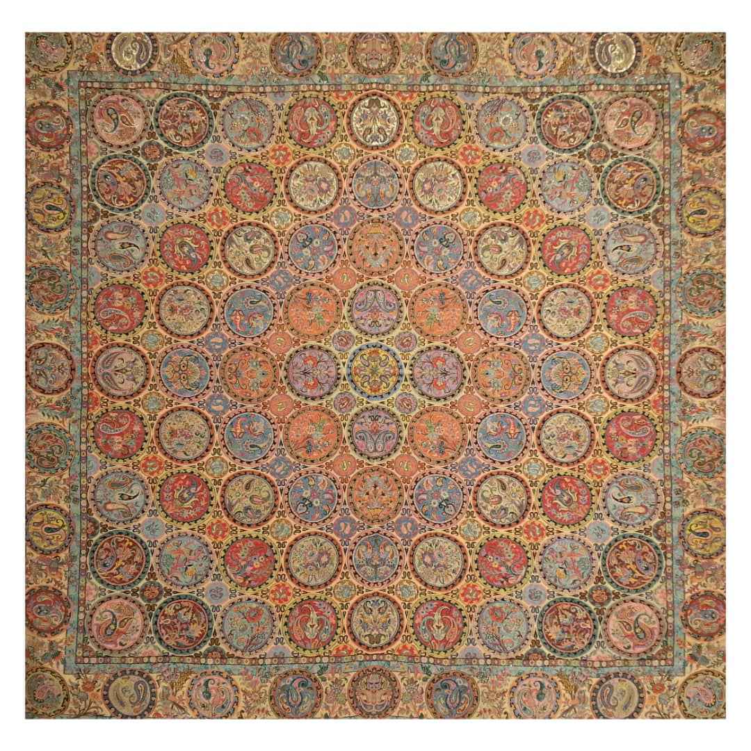 Persian Termeh Tablecloth Luxurious with Floral Pattern Khaan III