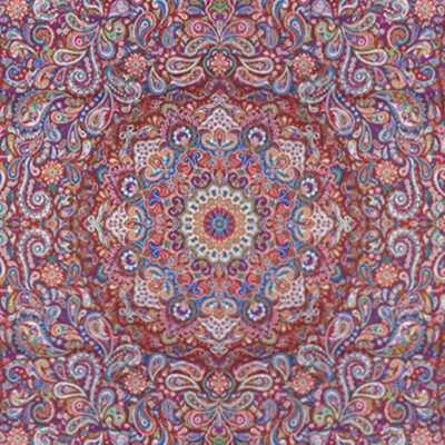 Persian Termeh Tablecloth Luxurious with Floral Pattern Zarbaft