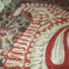 Persian Zoorkhaneh Athletic 3/4 Pant with Termeh Fabric & Leather