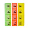 Pill Organizer with 3 Daily Reminders and Farsi Labels