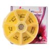 7-Day Pill Organizer with 4 Compartments and Farsi Labels