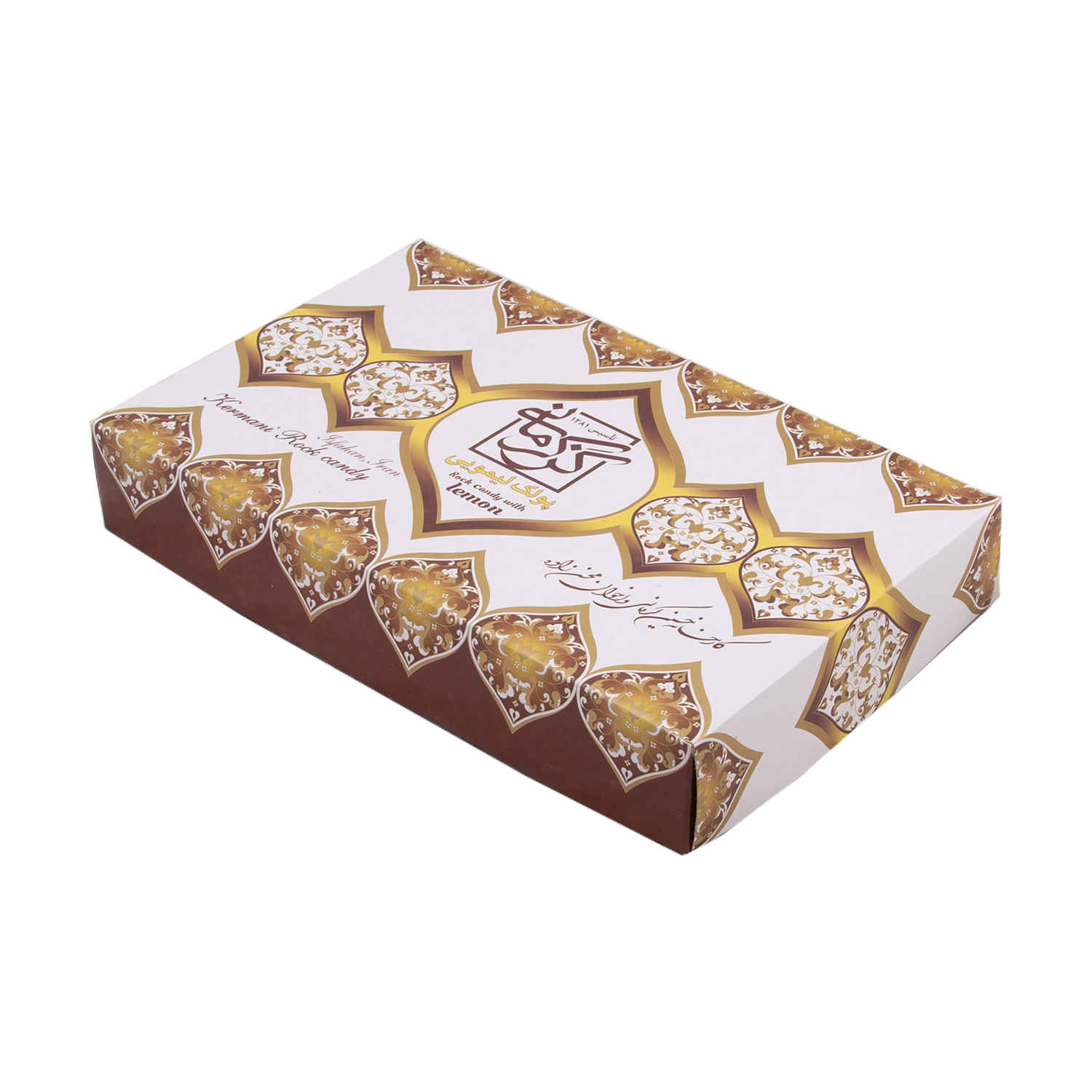 Persian Poolaki – Brittle & Crunchy Candy with Honey and Lemon, Kermani Gaz (2-Pack)