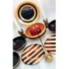 Pottery Haft-seen Set Dishes with Mirror & Candle Holder for Nowruz