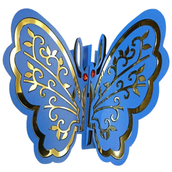 Foldable Wooden Quran Rehal Stand Holder with Butterfly Design