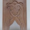 Foldable Wooden Quran Rehal Stand Holder with with Islamic Art
