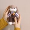 Handmade Amigurumi Stuffed Rabbit Animal – Soft & Huggable | Cozy Plush Toy