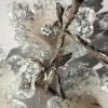 Resin Serving Platter for Nuts and Sweets Flower Design