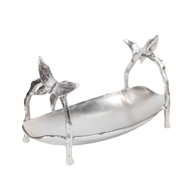 Serving Platter for Fruits and Nuts Butterfly Design