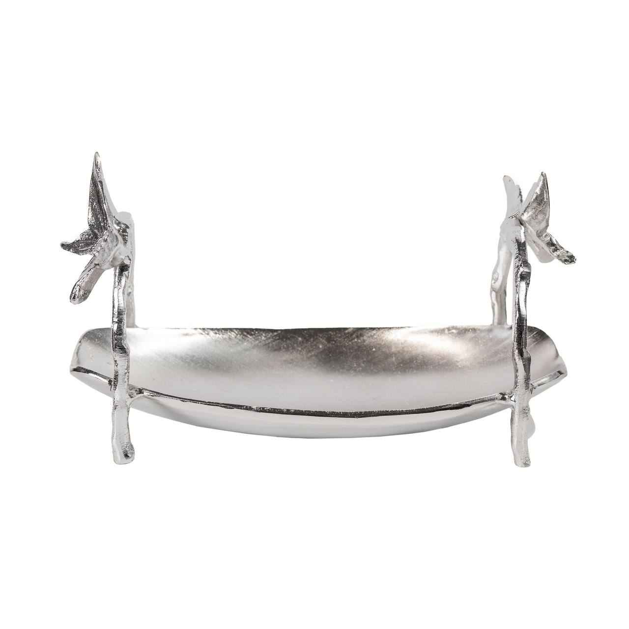 Serving Platter for Fruits and Nuts Butterfly Design