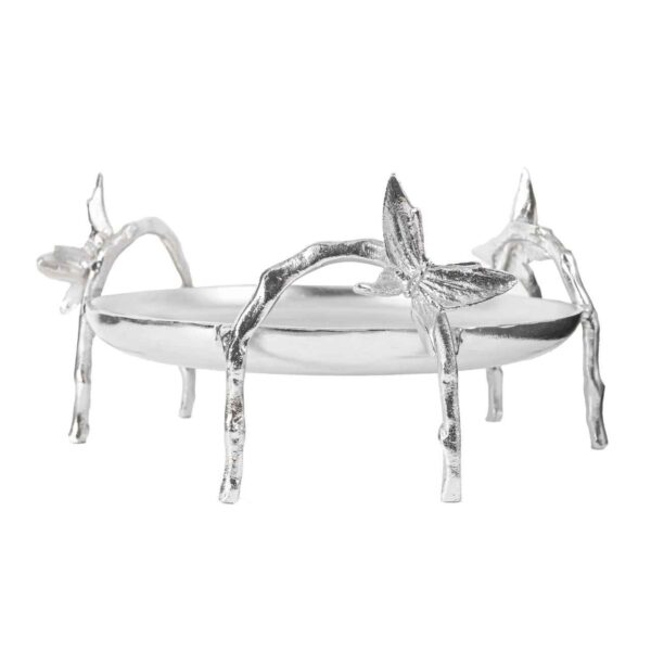 Serving Platter for Fruits and Sweets Butterfly Design