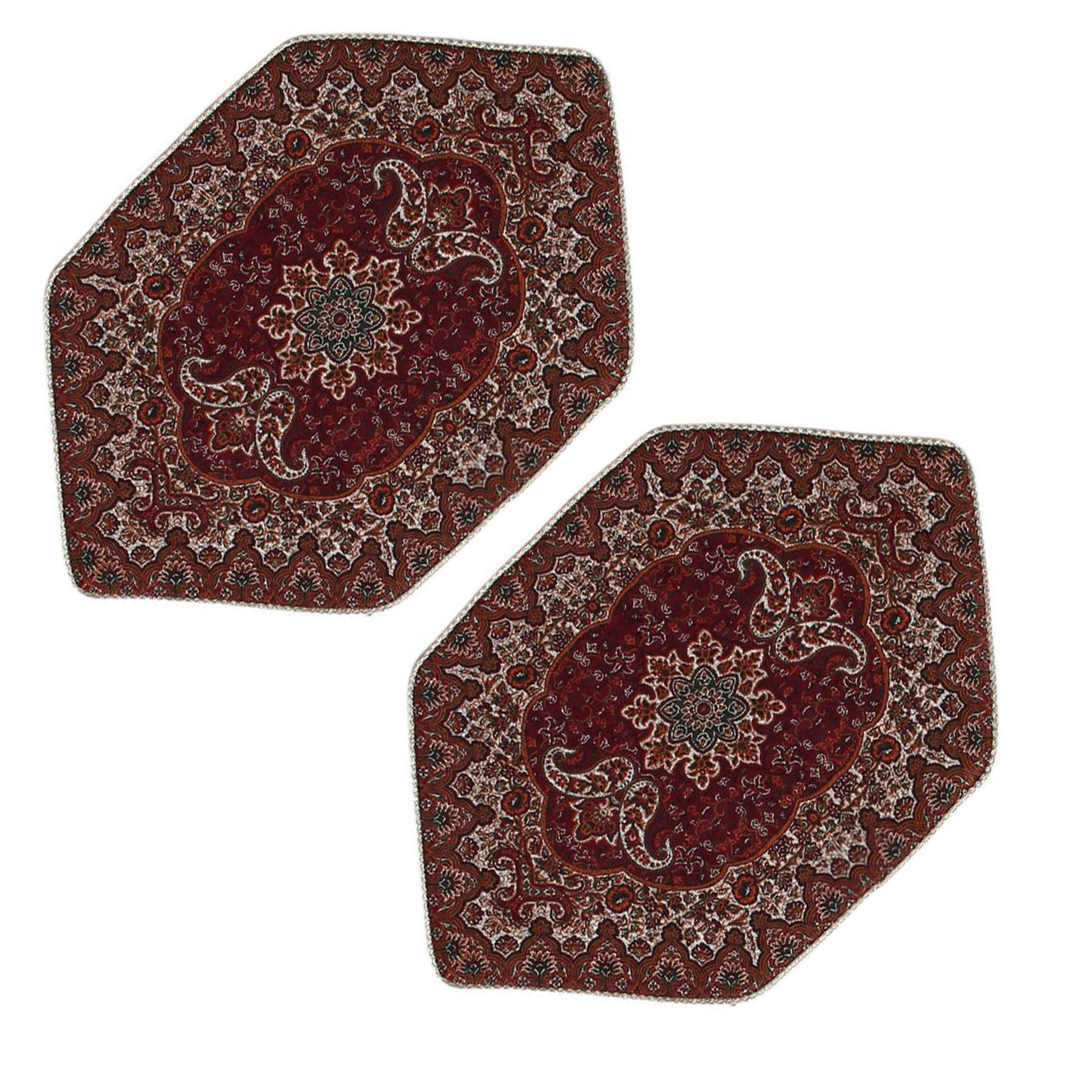 Set of 3 Persian Termeh Tablecloth Luxurious with Floral Pattern Z3