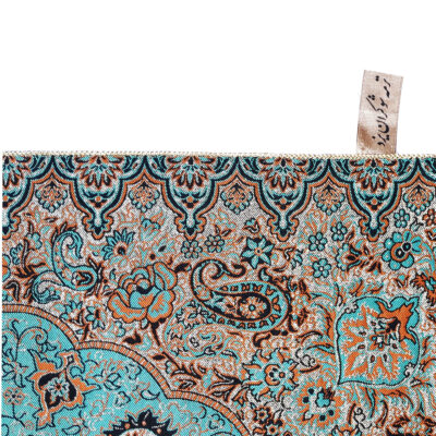 Set of 4 Termeh Tablecloth Luxurious with Persian Paisley Pattern Karmania