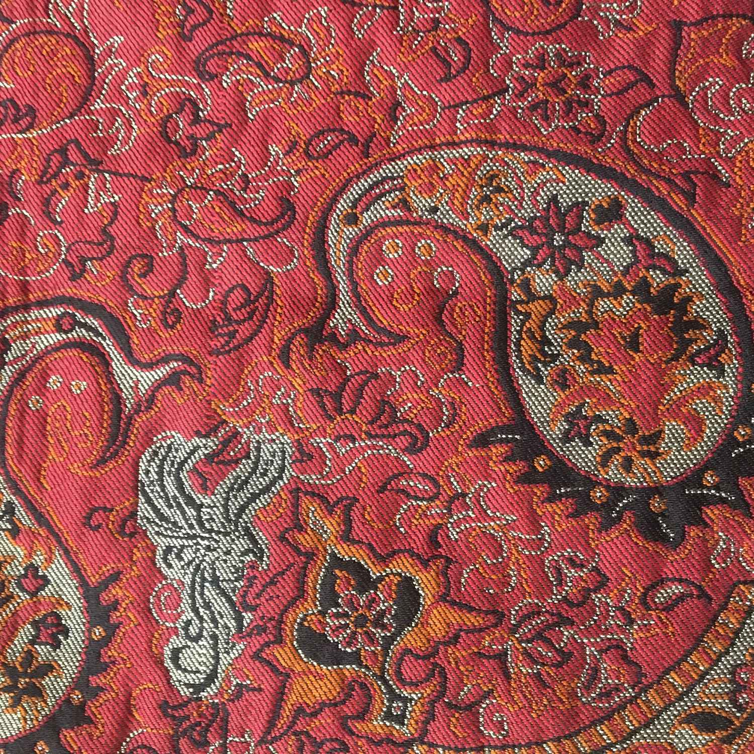 Set of 5 Termeh Tablecloth Luxurious with Persian Paisley Pattern Simurgh