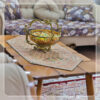 Set of 5 Yazd Termeh Tablecloth Luxurious with Floral Pattern