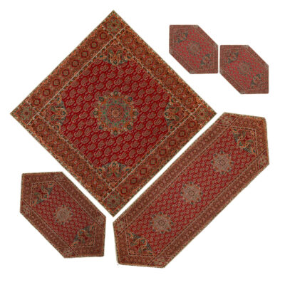 Jigsaw Drink Felt Coaster Set – Suitable for Coffee Tables & Side Tables (Pack of 24)