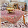 Set of 5 Yazd Termeh Tablecloth Luxurious with Floral Pattern Ghp