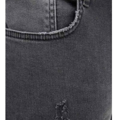 Skinny Jeans for Men Gray Denim Contemporary Style
