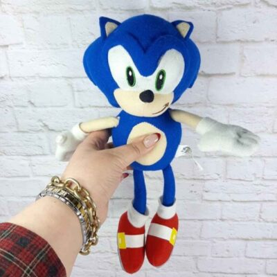 Sonic the Hedgehog Stuffed Toy – 35 cm Plush Character Doll