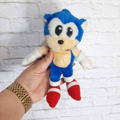Sonic the Hedgehog Stuffed Toy – Classic Cartoon Plush Doll