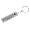 Islamic Keychain Steel - Hu Al Razzaq Calligraphy