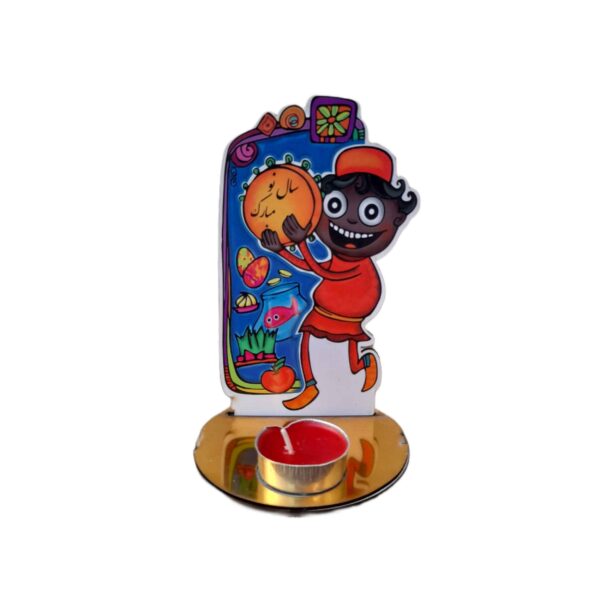 Table Top Decor with Tealight Candle Model Hajji Firuz