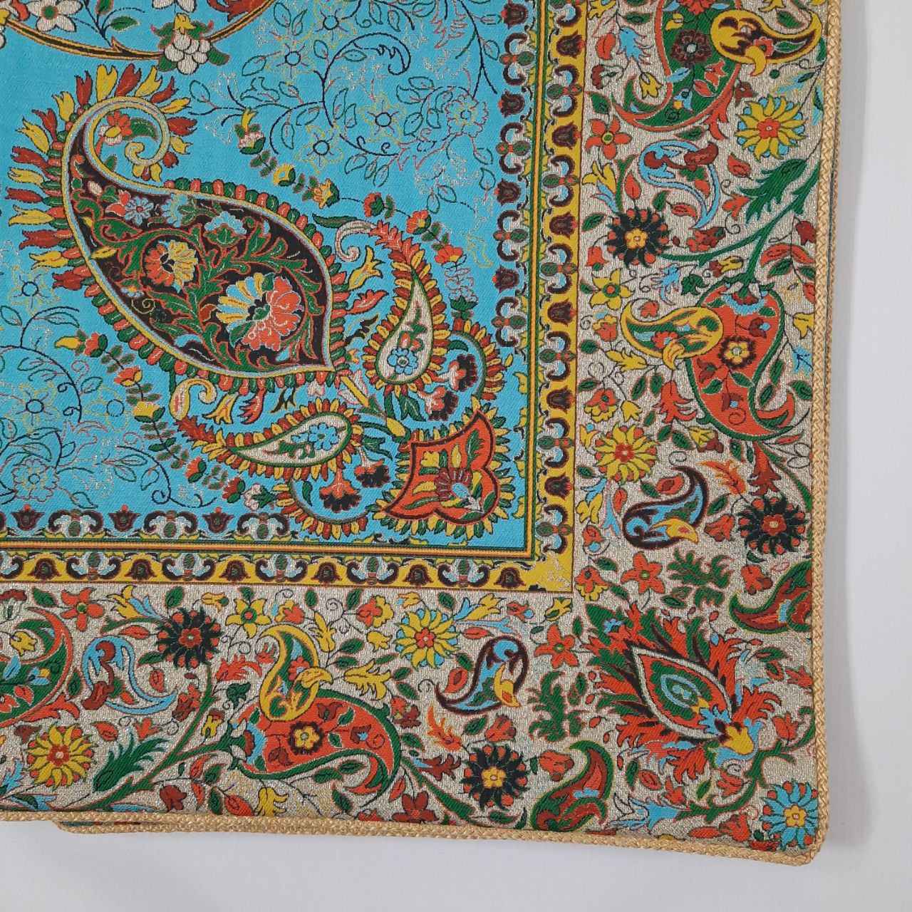 Termeh Tablecloth Luxurious with Persian Paisley Pattern Farhani