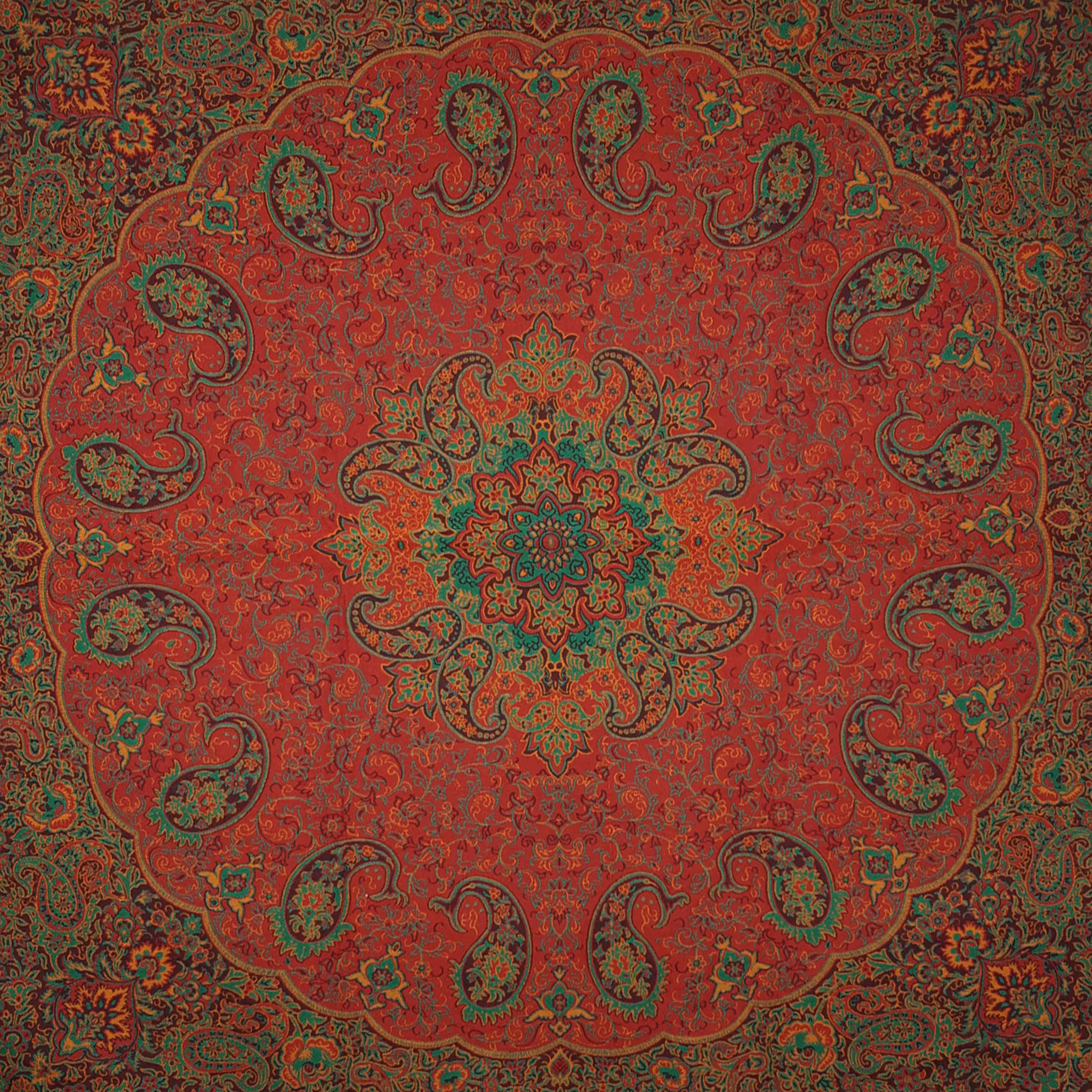 Termeh Tablecloth Luxurious with Persian Paisley Pattern Nastaran