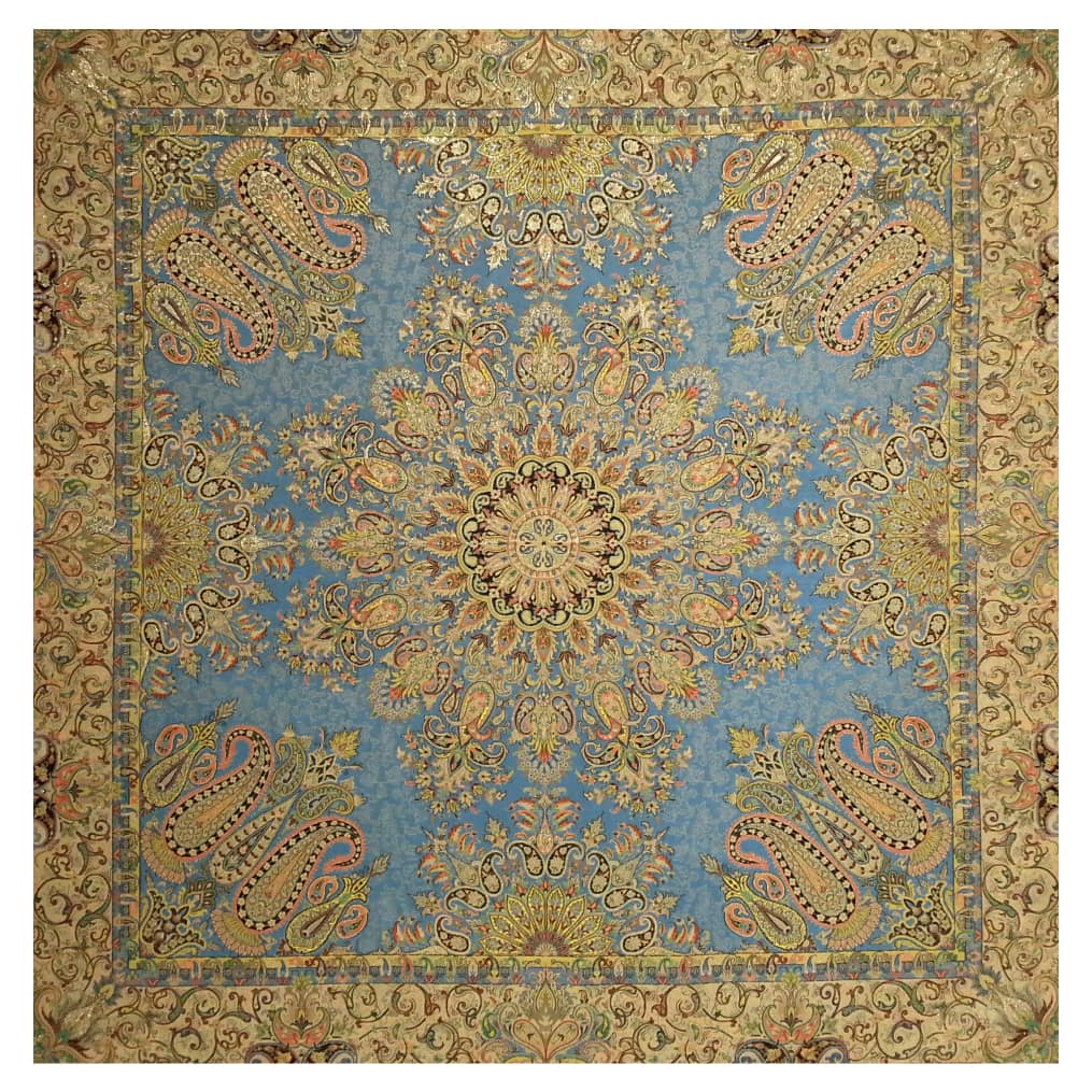 Termeh Tablecloth Luxurious with Persian Paisley Pattern Ordibehesht III
