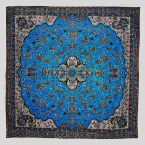 Termeh Tablecloth Luxurious with Persian Paisley Pattern Shah Abbas