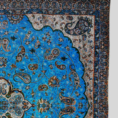 Termeh Tablecloth Luxurious with Persian Paisley Pattern Shah Abbas