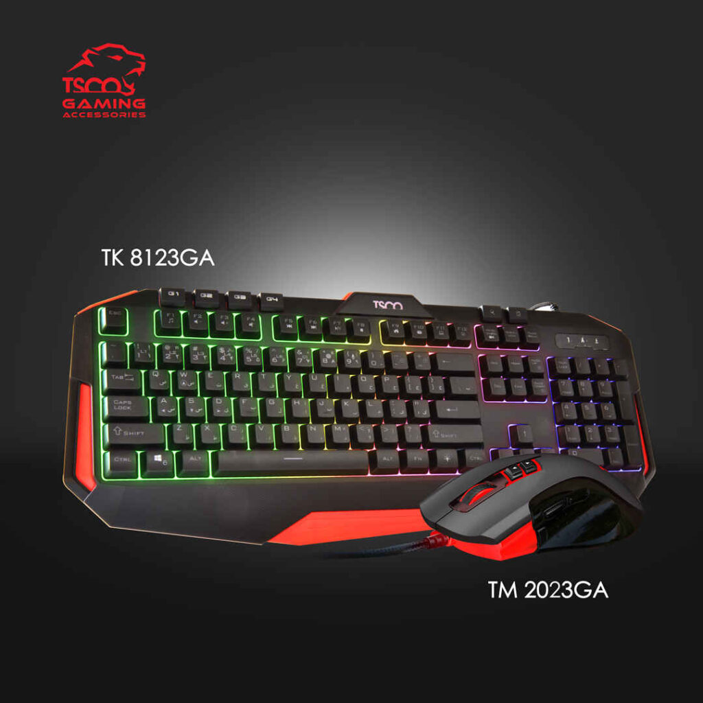 Tesco Gaming Keyboard and Mouse Set GKM 8205 ShopiPersia