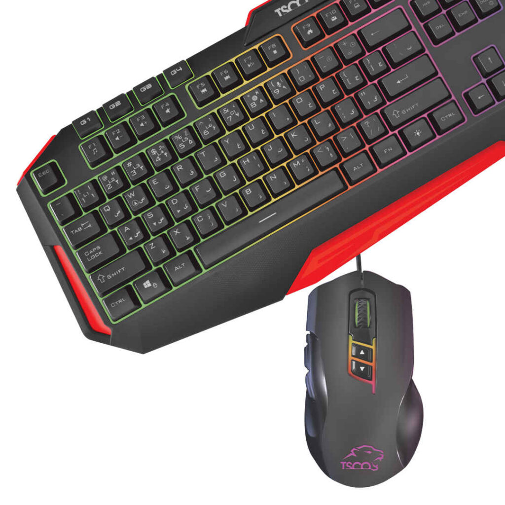 Tesco Gaming Keyboard and Mouse Set GKM 8205 ShopiPersia