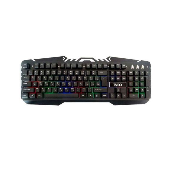 Tesco Gaming Keyboard with Persian Keycaps TK8021L
