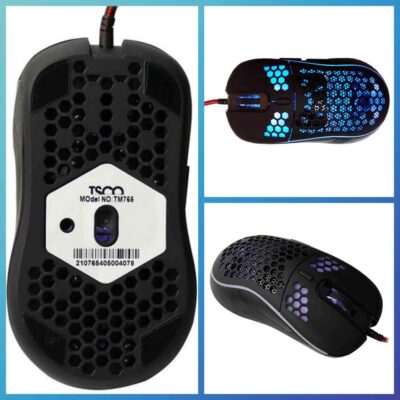 Tesco Gaming Mouse with Vibrant LED Lighting TM 765GA
