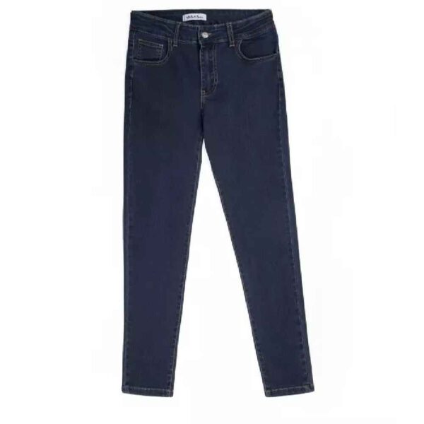 Tight Fit Jeans Straight Leg Mid Rise for Daily Wear