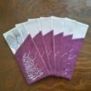 Velvet Cutlery Pouch with Persian Calligraphy - Rich Purple Design