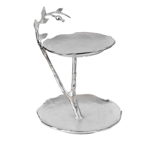 Versatile Serving Stand 2 Tiers for Snacks and Sweets