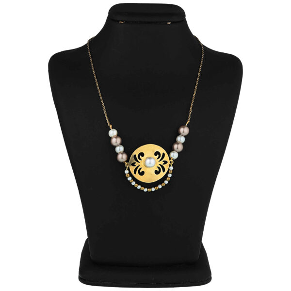 Brass Necklace Persian Traditional Theme for Women Charm