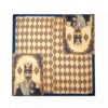 Mini Head Scarf for Women - Artistic Naser al-Din Shah Qajar Print