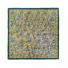 Mini Head Scarf for Women - Artistic Pictorial Print Ideal for Summer & Spring