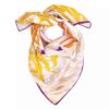 Persian Cotton Scarf for Women - Elegant Calligraphy Design